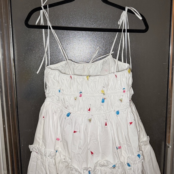 En Saison Nellie sleeveless smocked midi dress - Picture 8 of 15